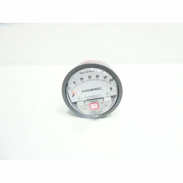 Dwyer MAGNEHELIC 0-60IN-H2O PRESSURE GAUGE 2060 102017-00